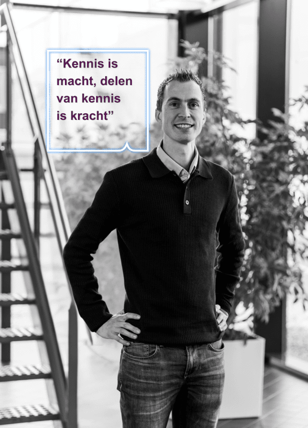 “Kennis is macht, delen van kennis is kracht”